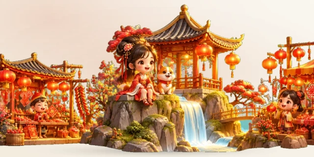 江山美景画